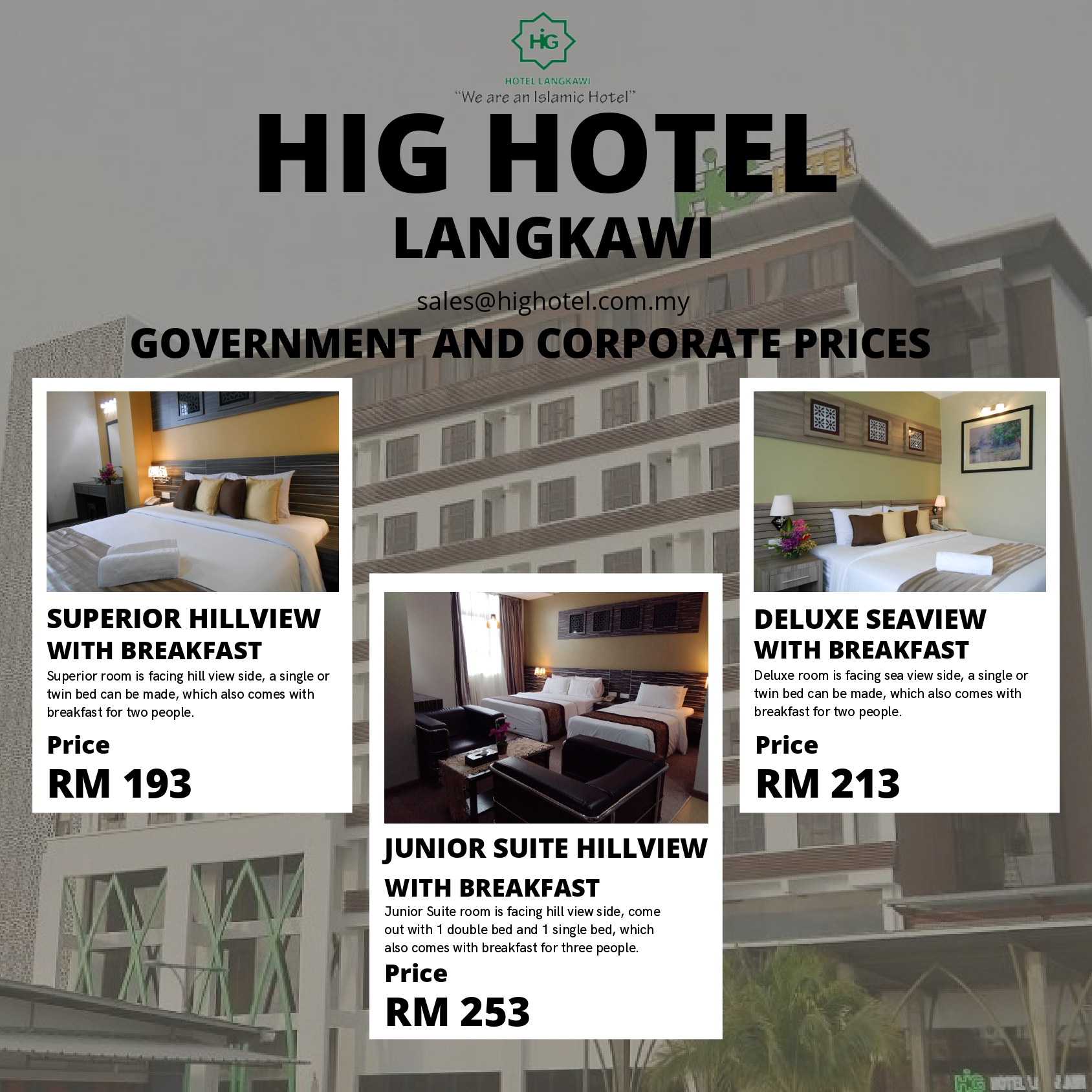 Latest HIG Langkawi Promotion