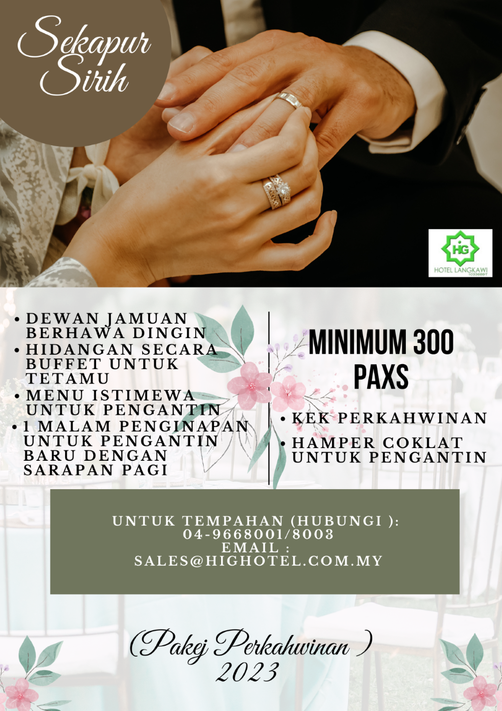 Wedding at HIG Hotel Langkawi